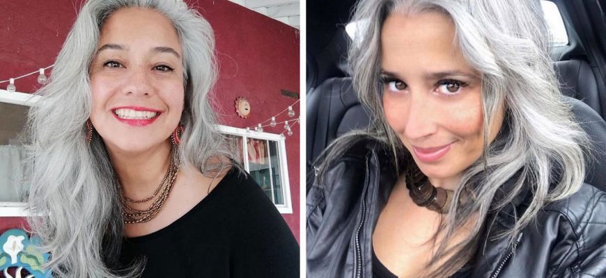 50 женщин, которые перестали красить волосы, убедят вас сделать то же самое