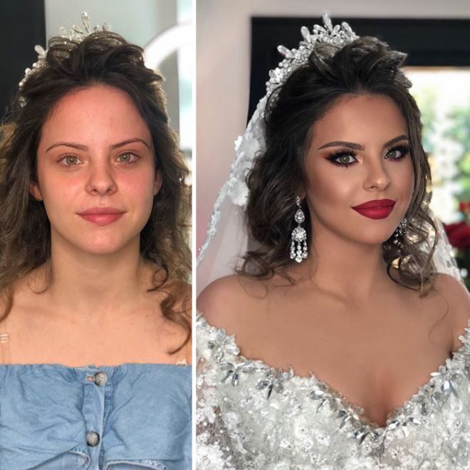 Страшная сила красоты: 11 невероятных изменений невест