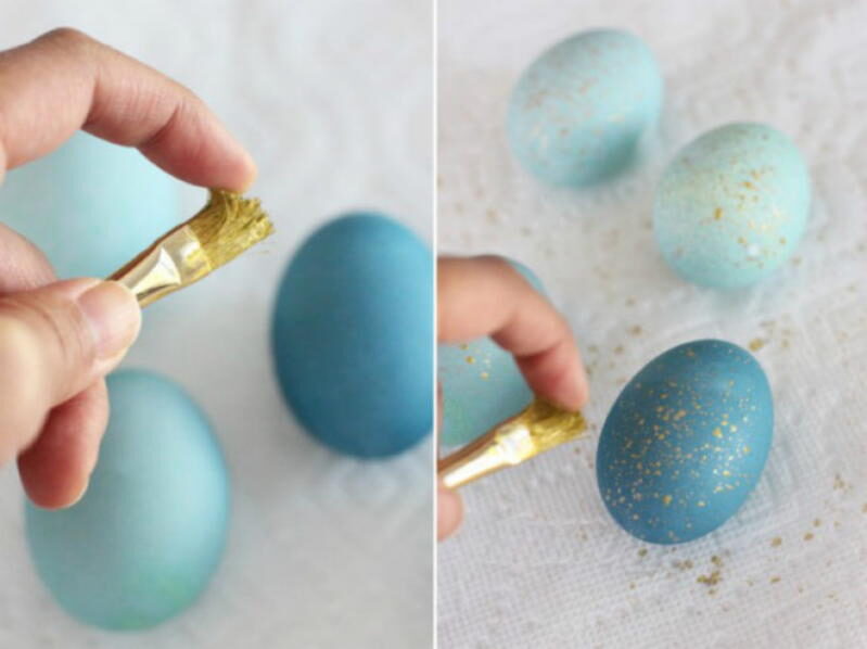 Сказочная краска для яиц: ни за что не догадаетесь из чего сделан этот краситель!
