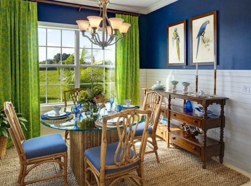 Зеленый цвет в интерьере: какие цвета сочетаются в кухне, спальне, гостиной