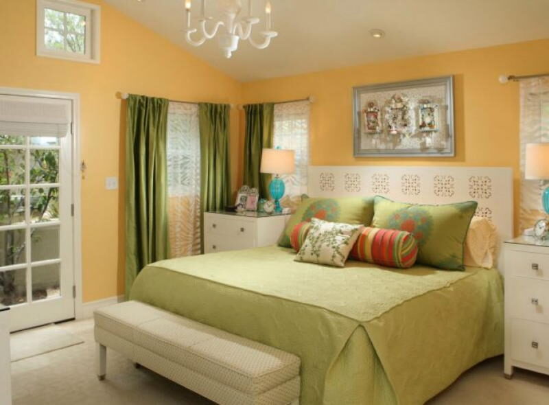 Зеленый цвет в интерьере: какие цвета сочетаются в кухне, спальне, гостиной